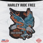 Harley Davidson Pegasus Embroidered Patch