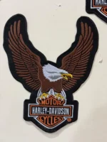 Large Embroidered Eagle Back Patch