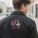 Rodeo Playing Cards Embroidered Patch