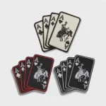 Rodeo Playing Cards Embroidered Patch