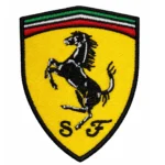 Sports Car Embroidered Patch
