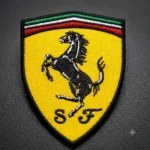 Sports Car Embroidered Patch