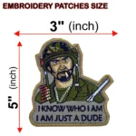 Tropic Thunder Embroidered Patch