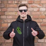 Cucumber Embroidered Patch