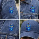 Derpy Tiger Embroidered Patch